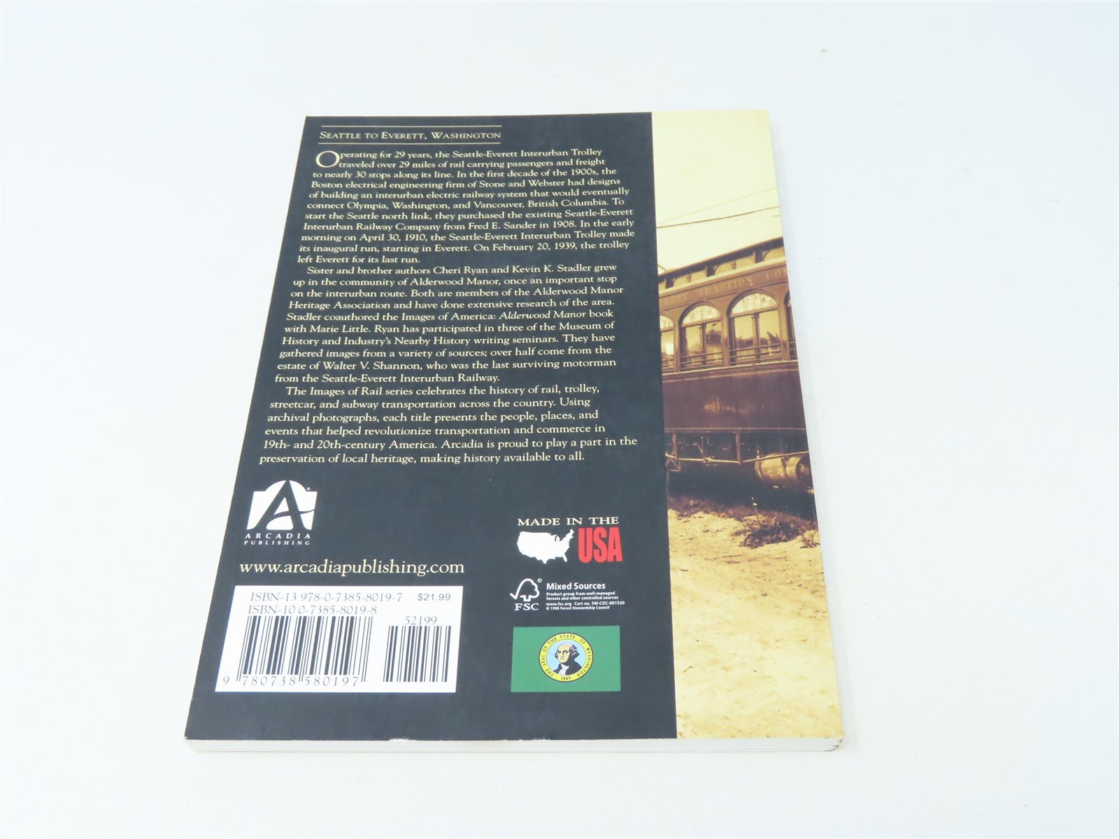 Images of Rail -Seattle-Everett Interurban Railway by Ryan & Stadler ©2010 SC Bk