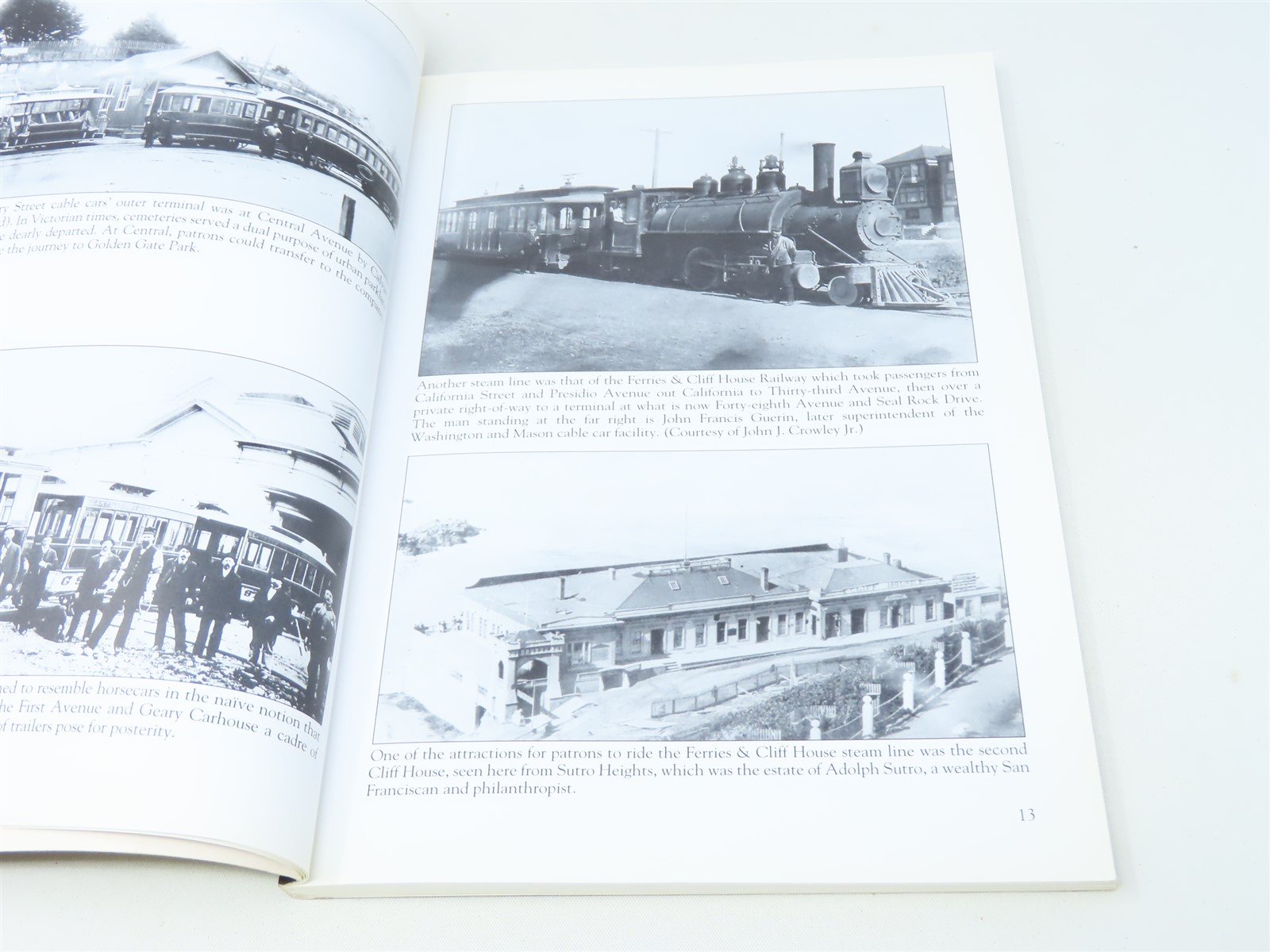 Images of Rail -Railways of San Francisco by Paul C. Trimble ©2004 SC Book