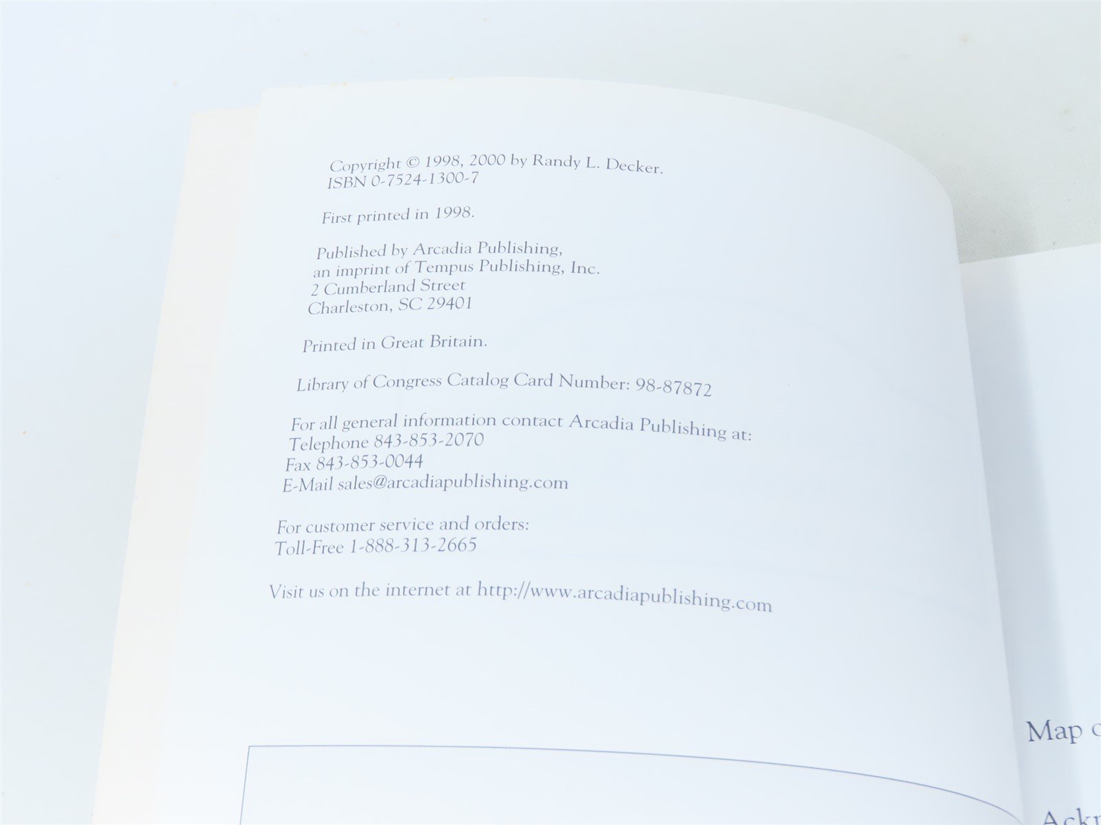 Images of America -Fonda, Johnstown & Gloversville R.R by R L Decker ©1998 SC Bk