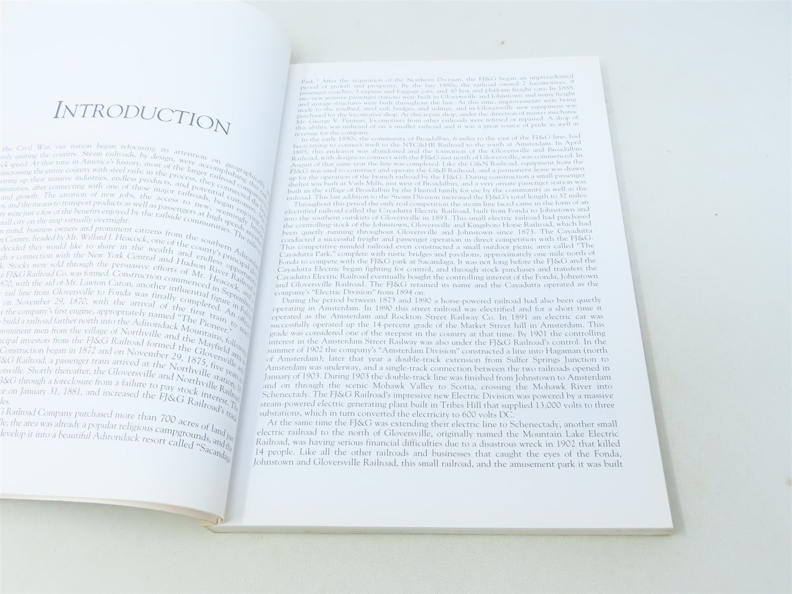 Images of America -Fonda, Johnstown & Gloversville R.R by R L Decker ©1998 SC Bk