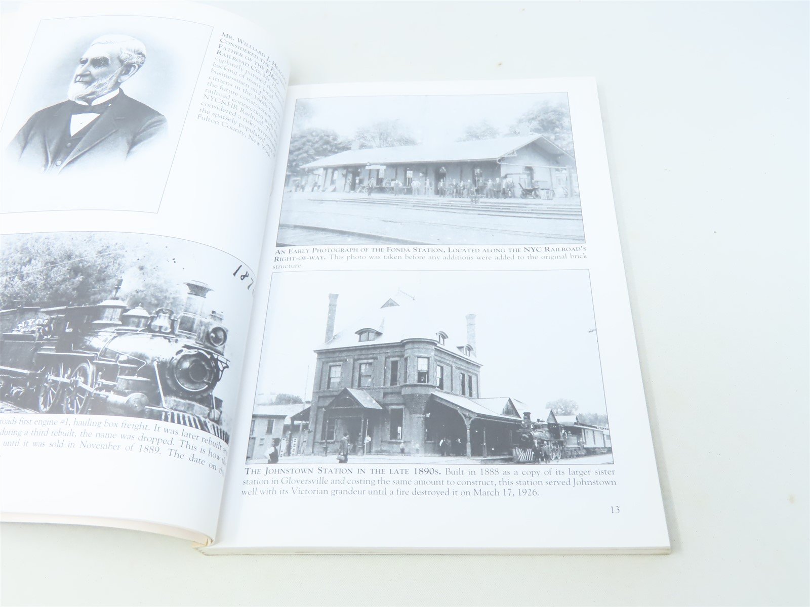 Images of America -Fonda, Johnstown & Gloversville R.R by R L Decker ©1998 SC Bk