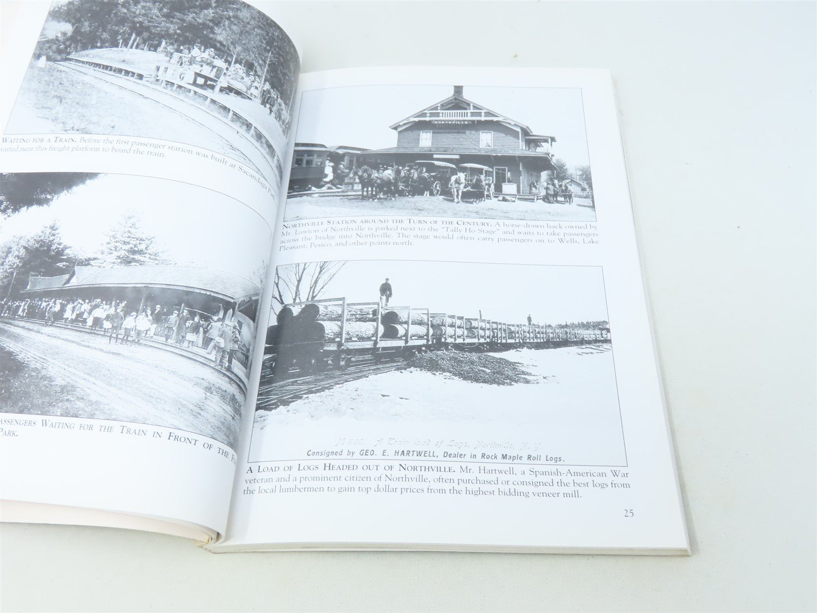 Images of America -Fonda, Johnstown & Gloversville R.R by R L Decker ©1998 SC Bk