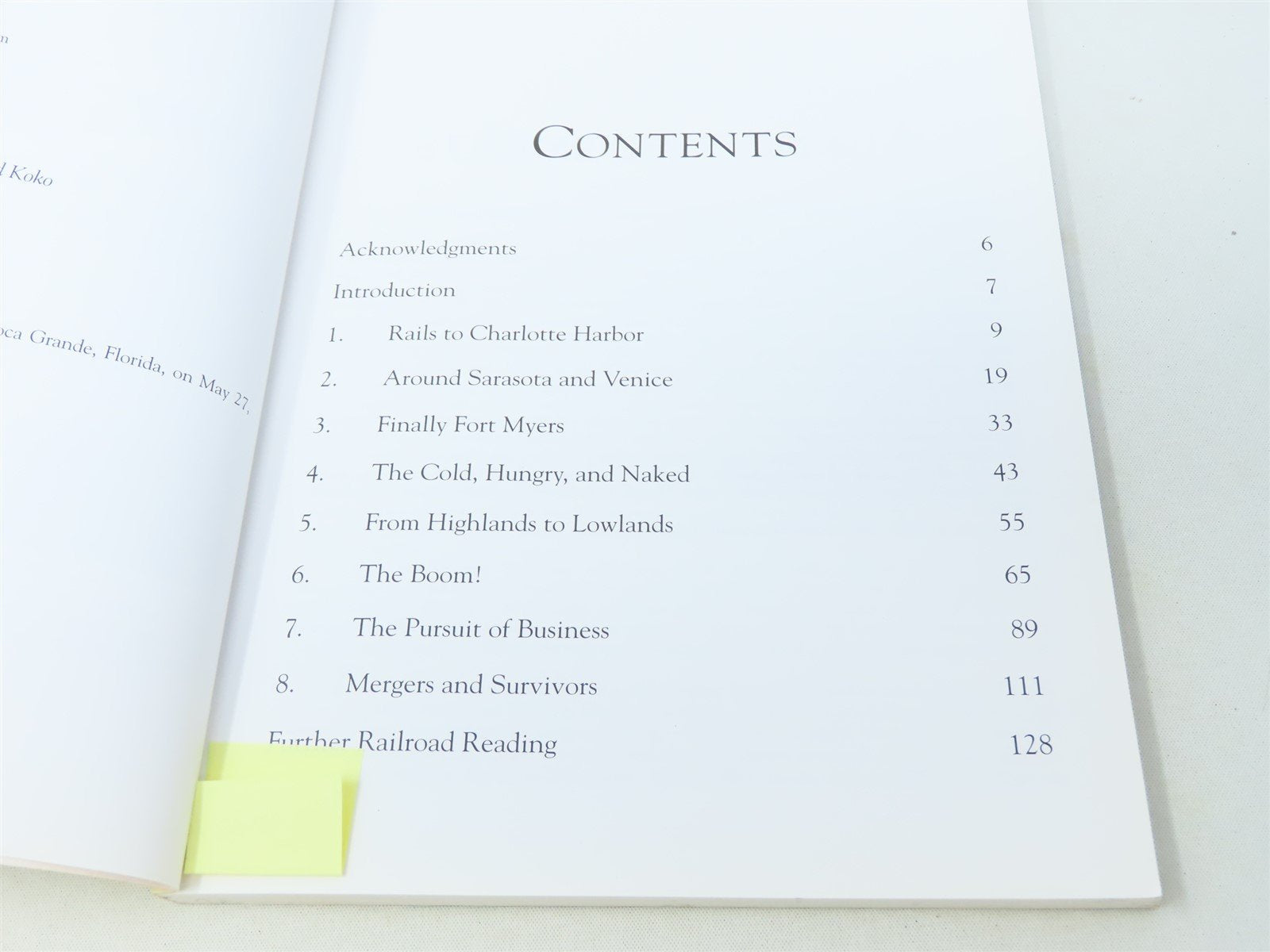 Images of America -Railroads of Southwest Florida by Gregg M. Turner ©2000 SC Bk