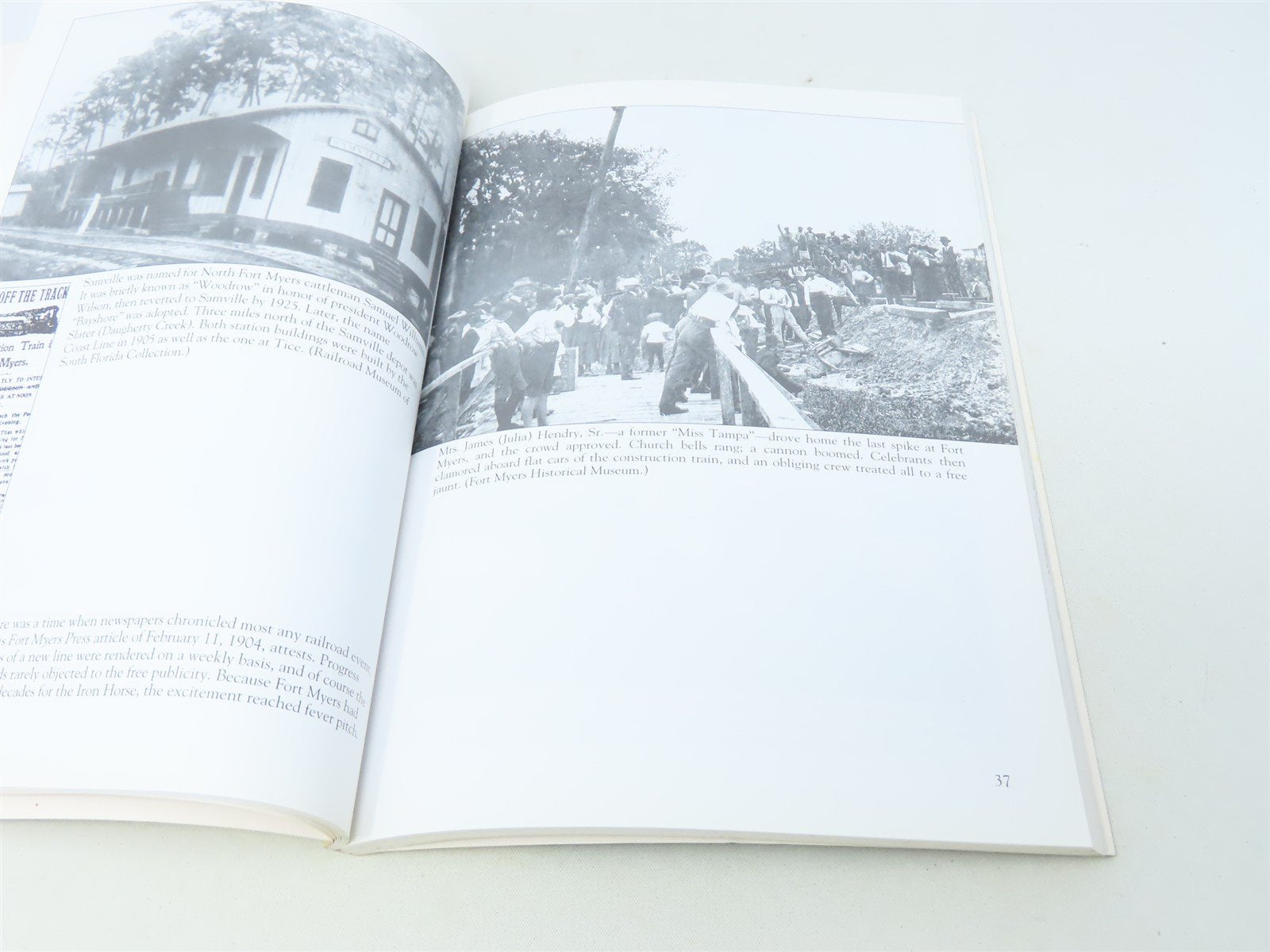 Images of America -Railroads of Southwest Florida by Gregg M. Turner ©2000 SC Bk