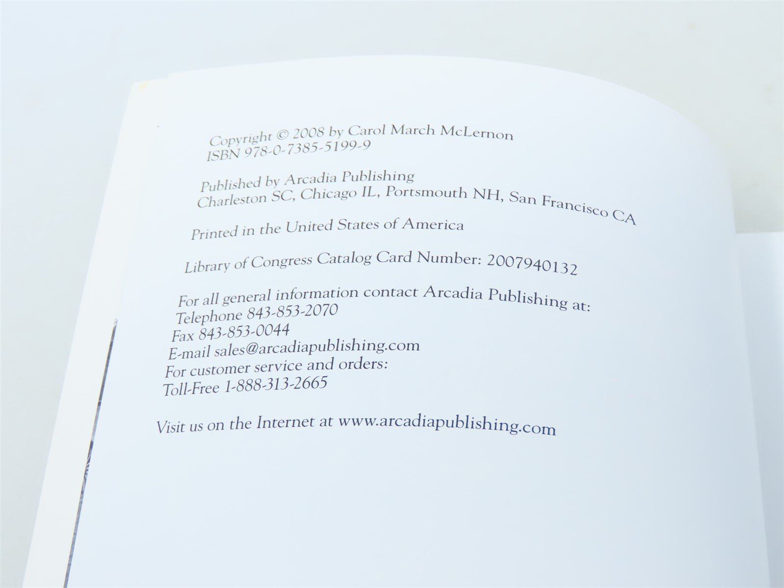 Images of America -Lead Mining Towns of Southwest Wisconsin-McLernon ©2008 SC Bk