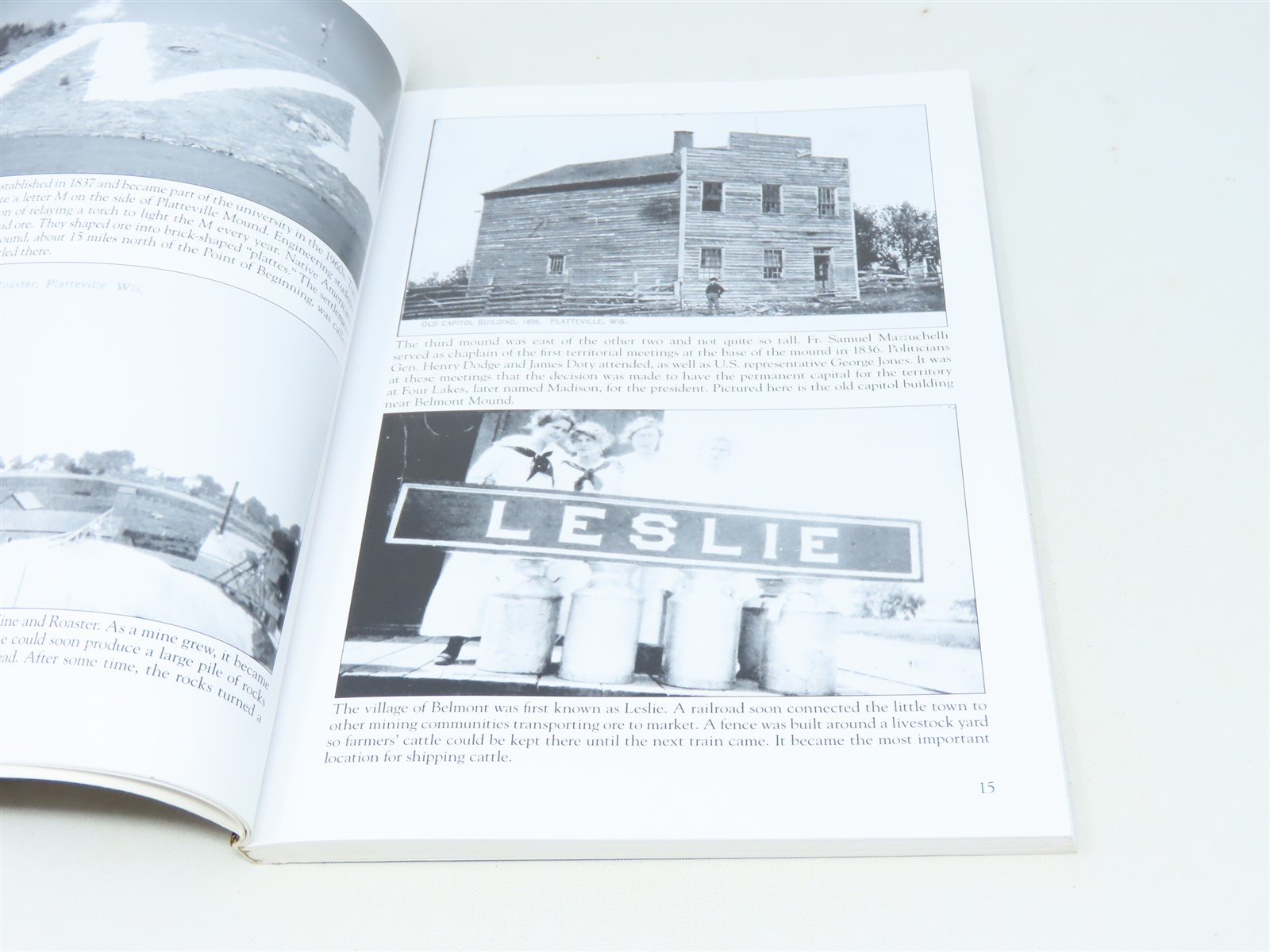 Images of America -Lead Mining Towns of Southwest Wisconsin-McLernon ©2008 SC Bk