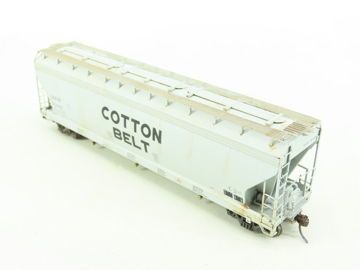 HO InterMountain 47044-07 SSW Cotton Belt 3-Bay Hopper #70468 Custom Weathered