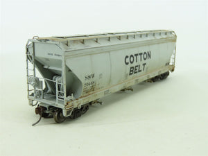 HO InterMountain 47044-07 SSW Cotton Belt 3-Bay Hopper #70468 Custom Weathered