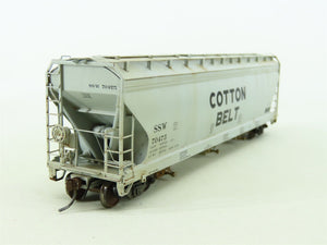 HO InterMountain 47044-06 SSW Cotton Belt 3-Bay Hopper #70475 Custom Weathered