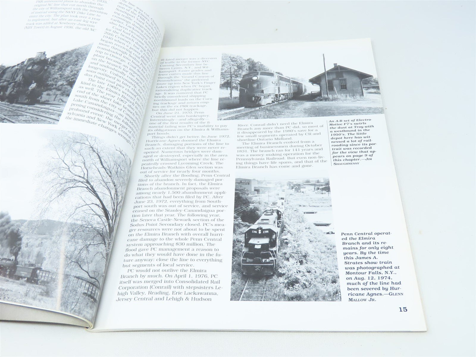 Pennsylvania Railroad's Elmira Branch by Bill Caloroso ©1993 SC Book
