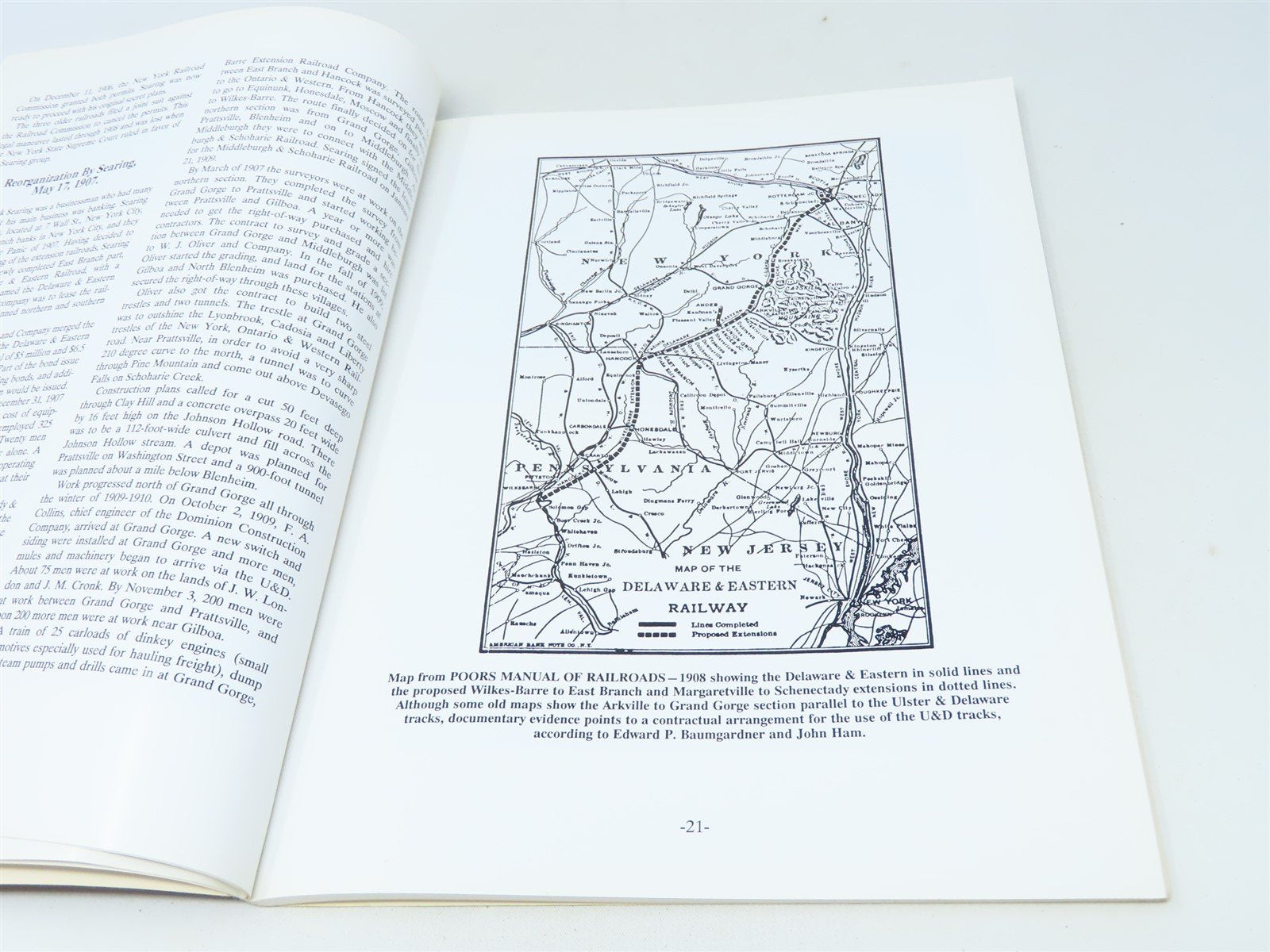 The Delaware & Northern & the Towns It Served by Gertrude F Horton ©1989 SC Book