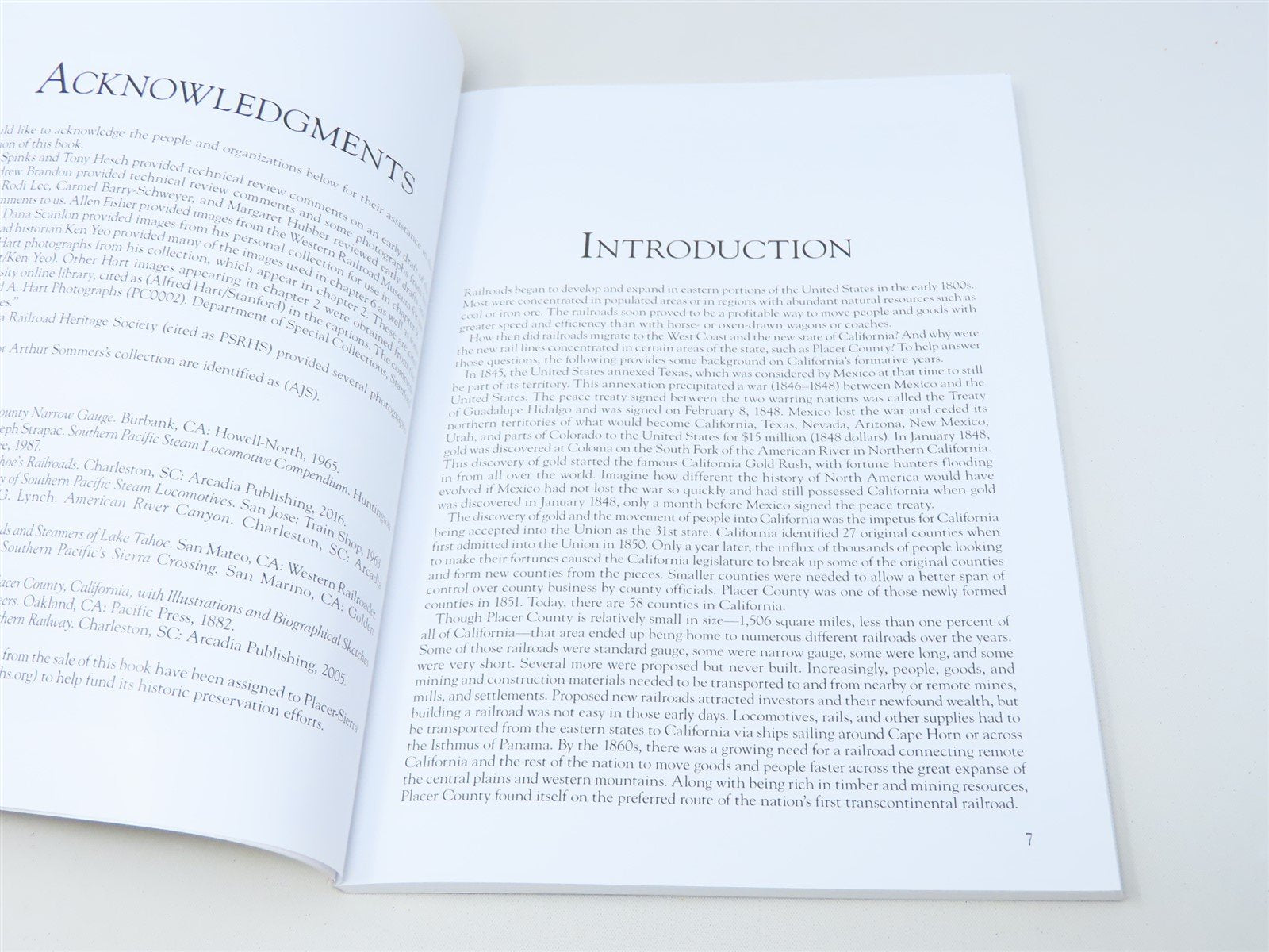 Images of Rail -Railroads of Placer County by Sommers & Staab ©2018 SC Book