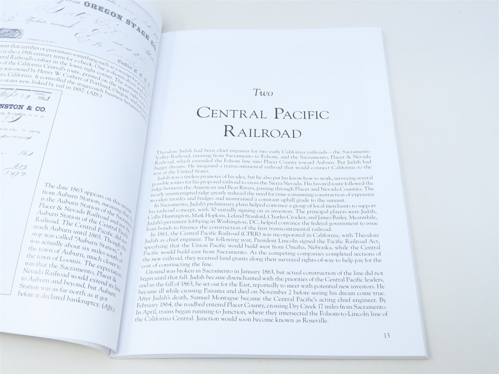 Images of Rail -Railroads of Placer County by Sommers & Staab ©2018 SC Book
