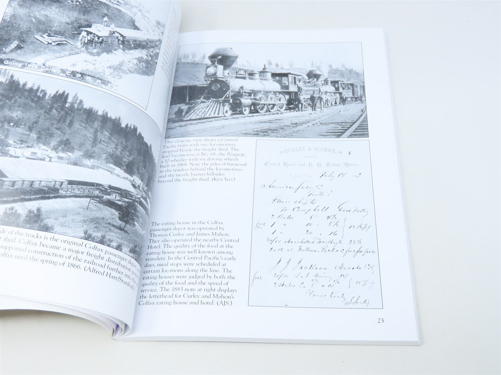 Images of Rail -Railroads of Placer County by Sommers & Staab ©2018 SC Book