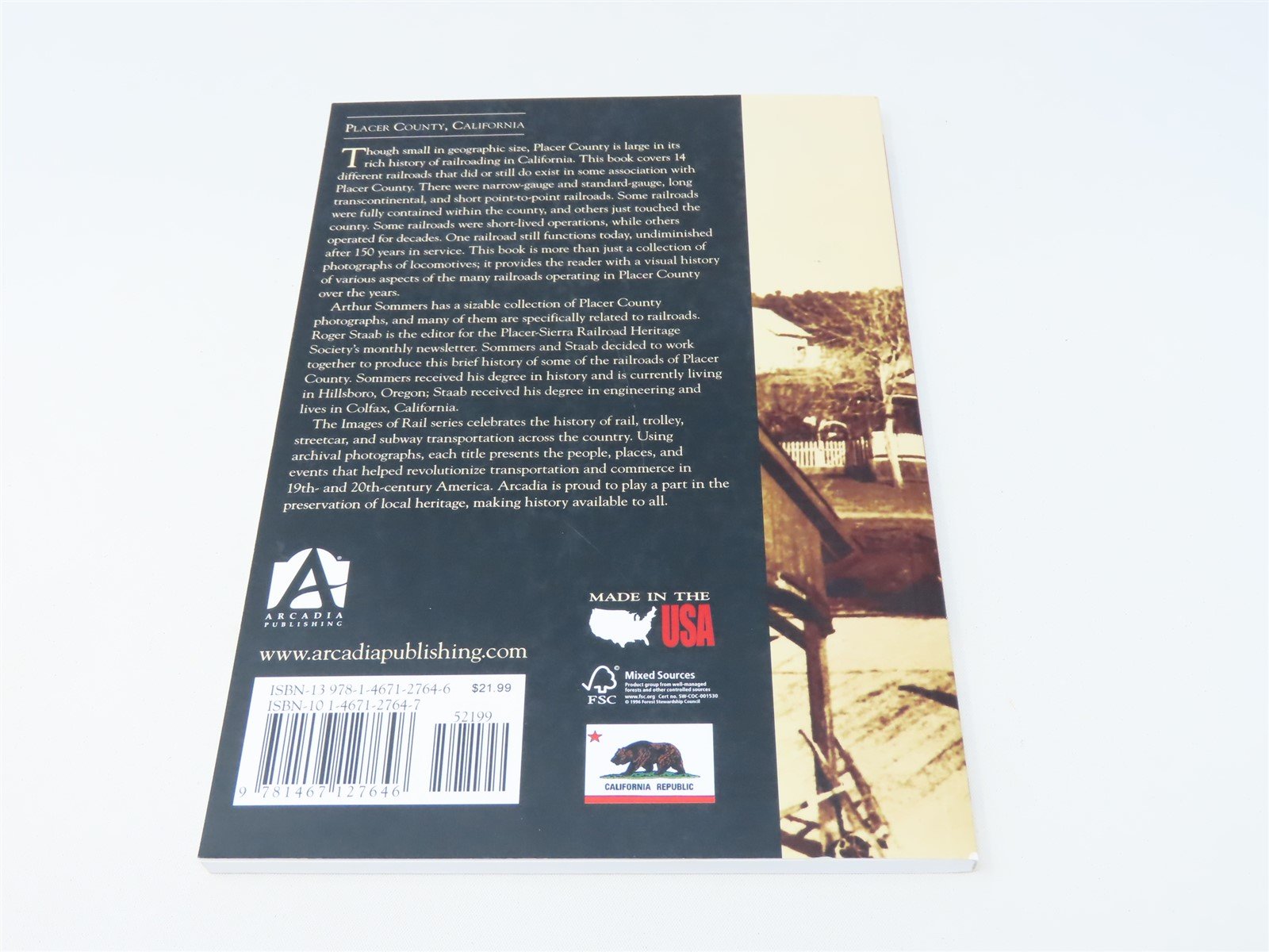 Images of Rail -Railroads of Placer County by Sommers & Staab ©2018 SC Book