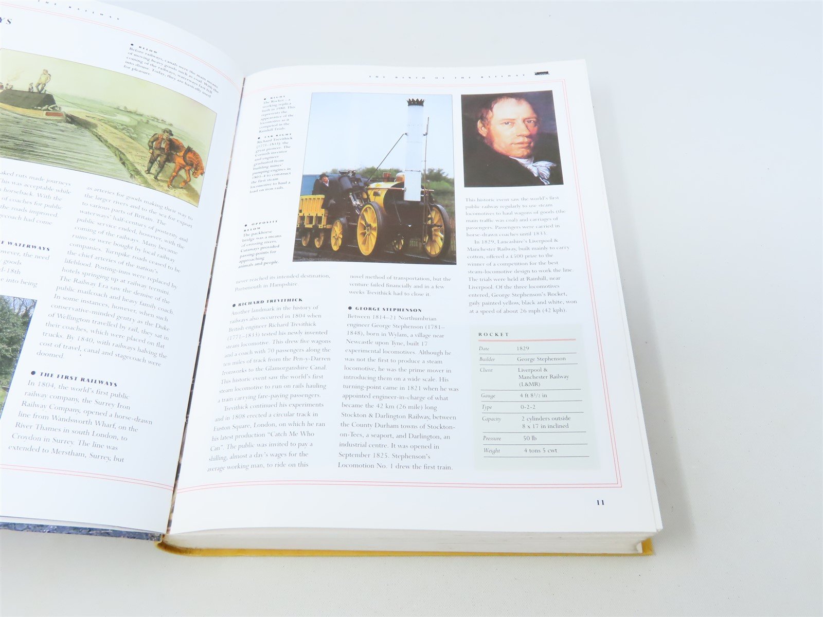 Illustrated Book of Steam & Rail by Colin Garratt & Max Wade-Matthews ©2003 SC