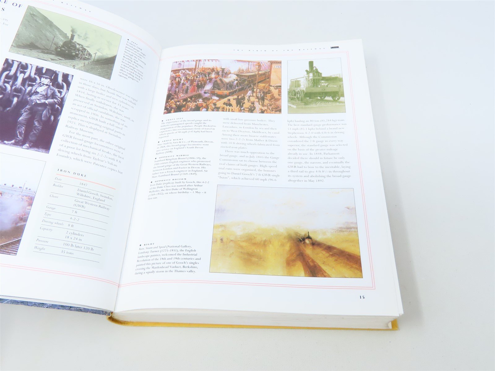 Illustrated Book of Steam & Rail by Colin Garratt & Max Wade-Matthews ©2003 SC