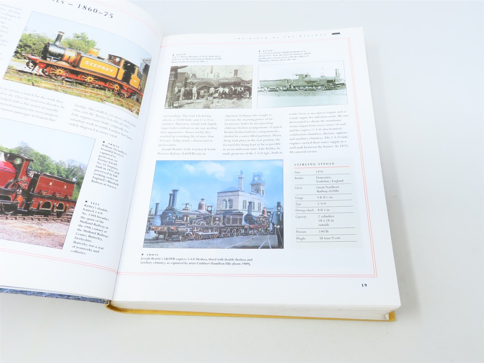Illustrated Book of Steam & Rail by Colin Garratt & Max Wade-Matthews ©2003 SC