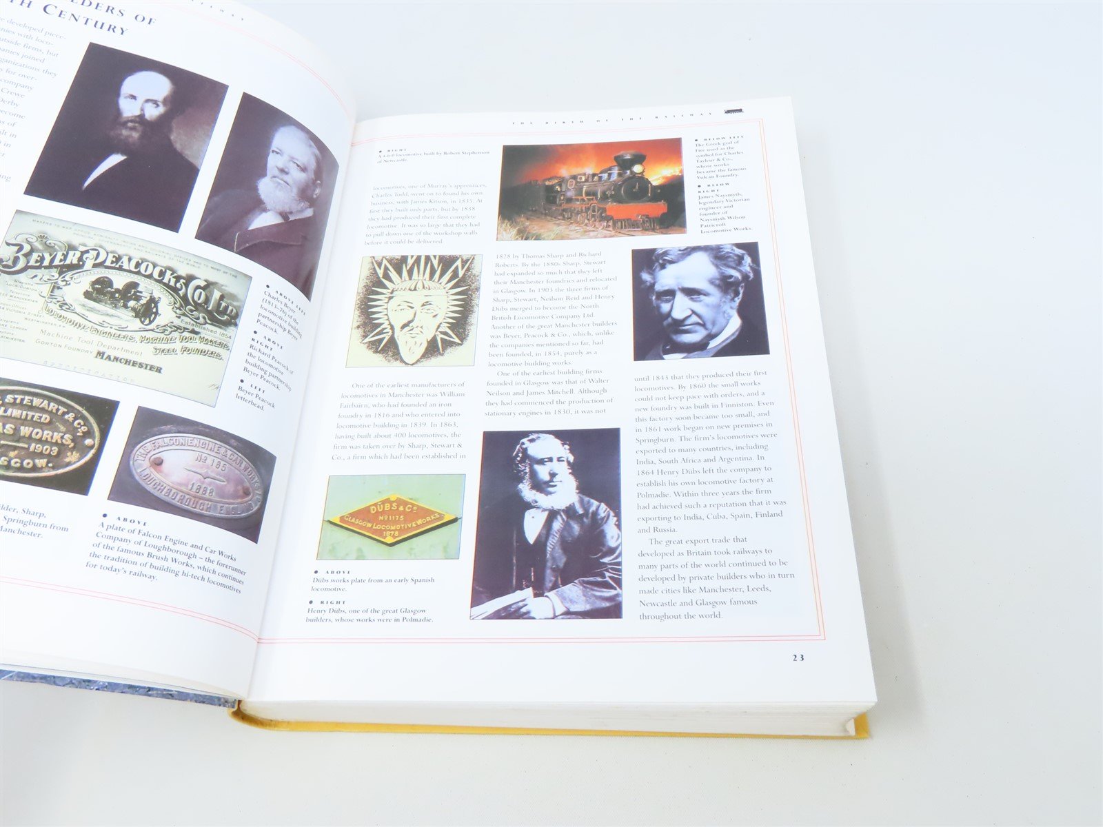 Illustrated Book of Steam & Rail by Colin Garratt & Max Wade-Matthews ©2003 SC