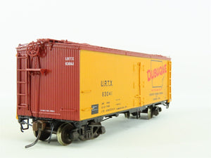 HO Scale Rapido #121003-4 URTX Dubuque GARX 37' Meat Reefer #63041 - Custom