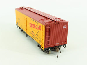 HO Scale Rapido #121003-4 URTX Dubuque GARX 37' Meat Reefer #63041 - Custom