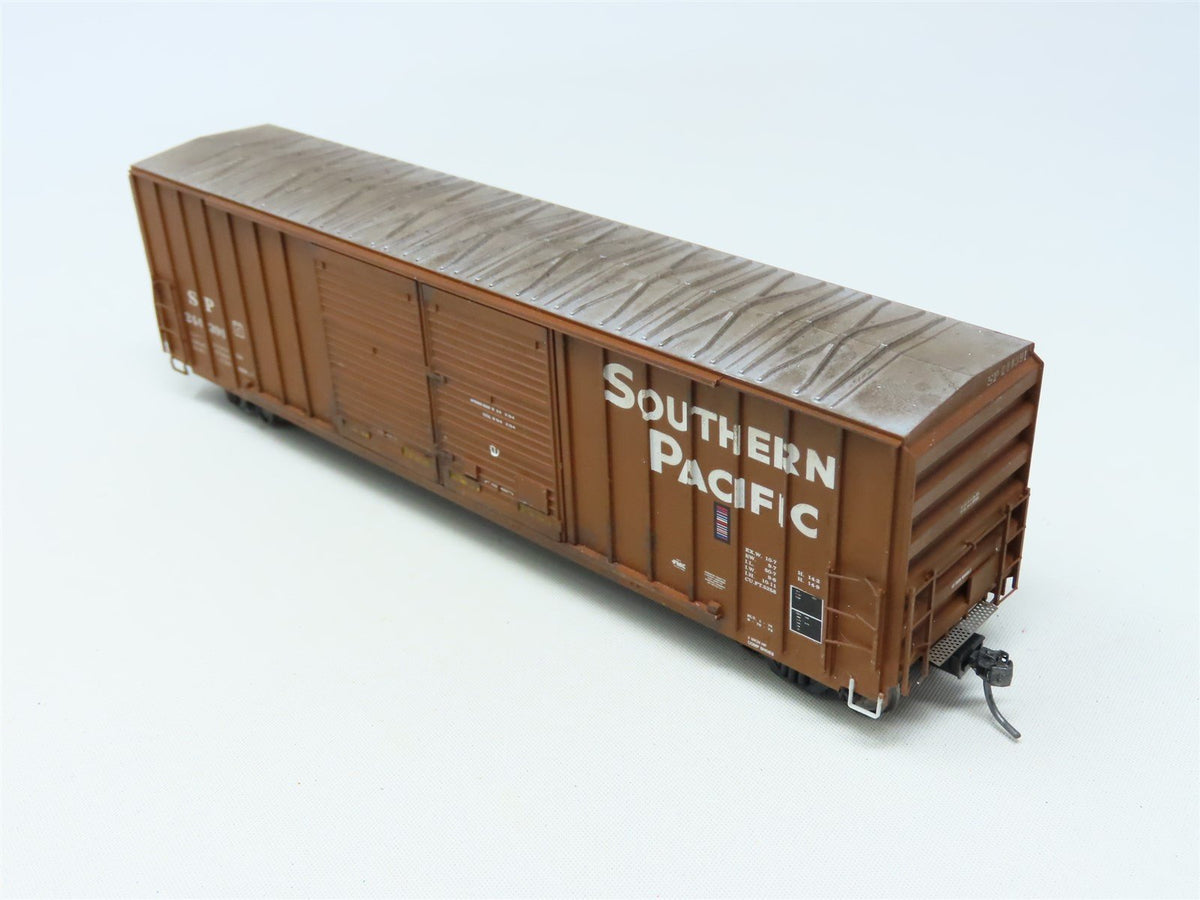 HO InterMountain 48307-03 SP Southern Pacific Box Car #244391 Custom Weathered