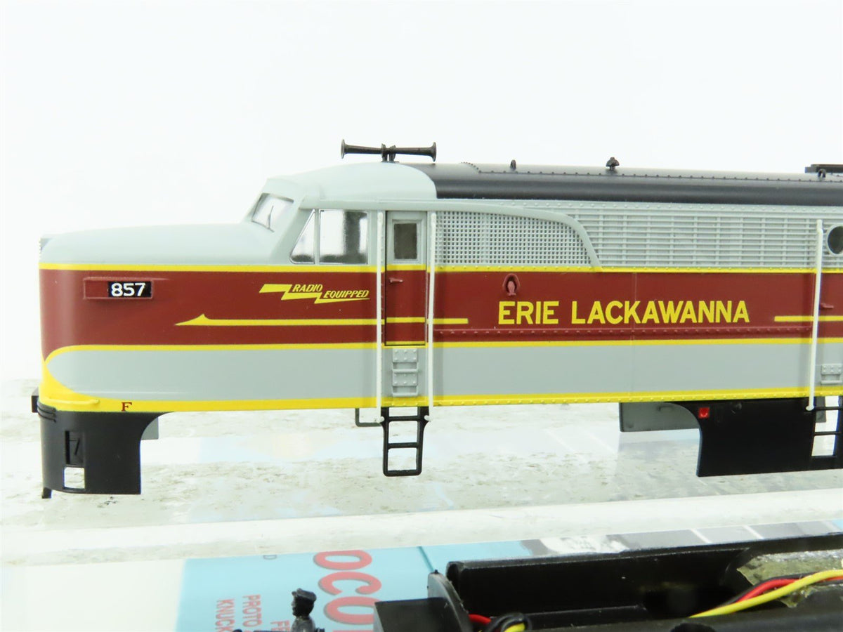 HO Scale Proto 2000 21676 EL Erie Lackawanna ALCO PA Diesel #857 - DCC Ready