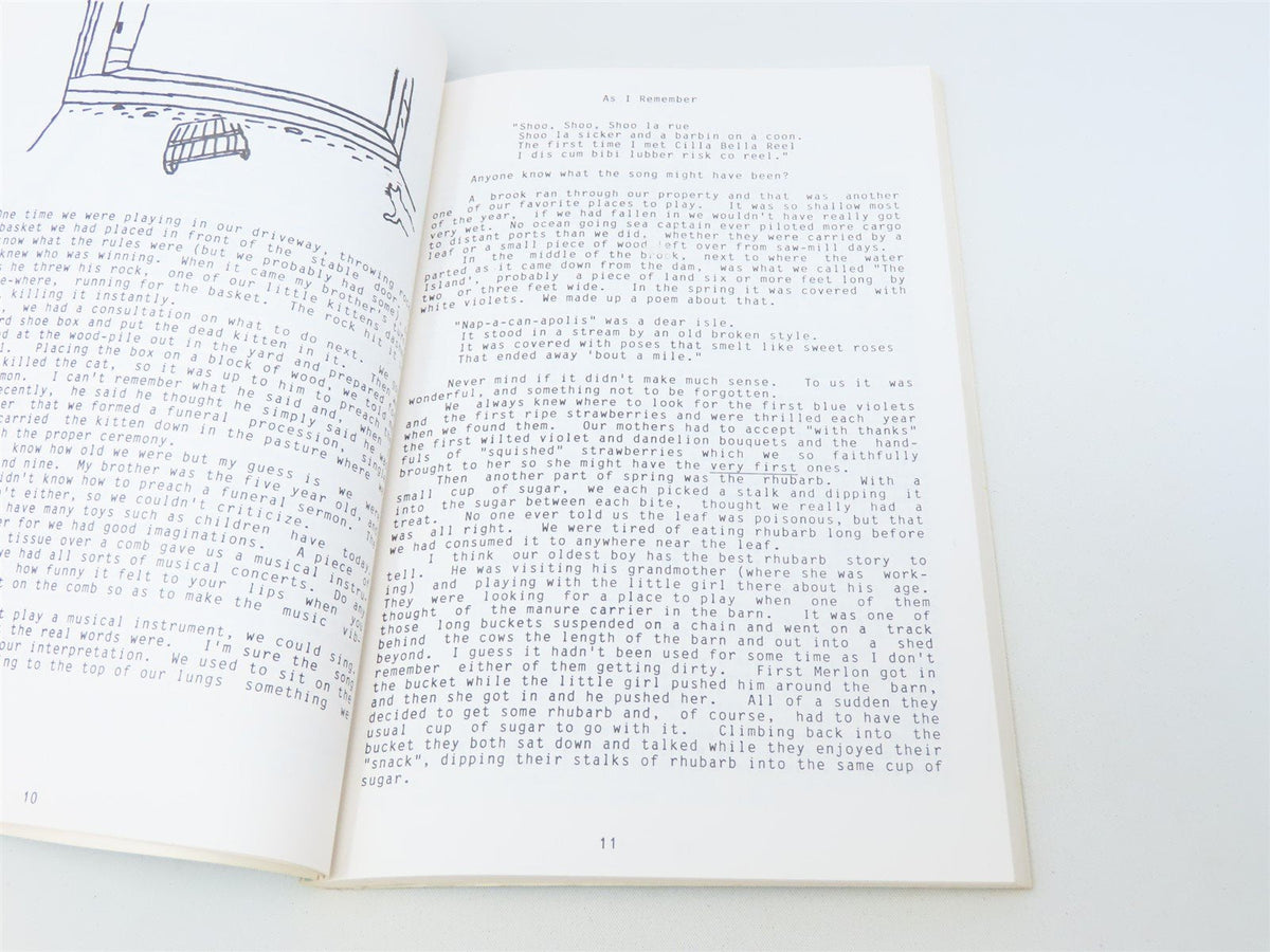 As I Remember by Ruby Crosby Wiggin ©1987 SC Book