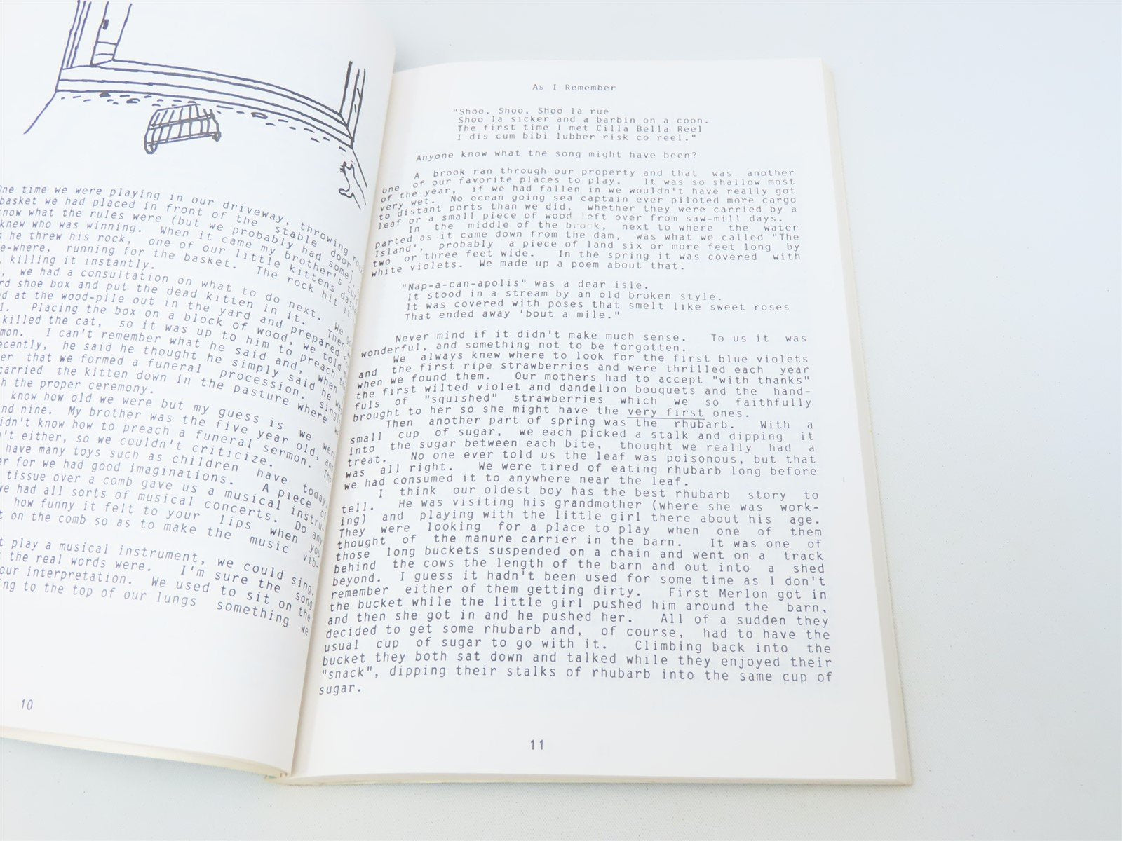 As I Remember by Ruby Crosby Wiggin ©1987 SC Book