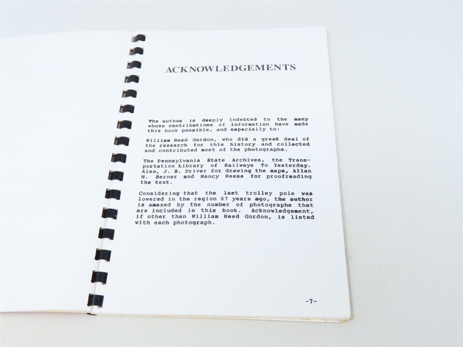 Conneut & Erie Traction Co. by Benson W Rohrbeck ©1990 SC Book