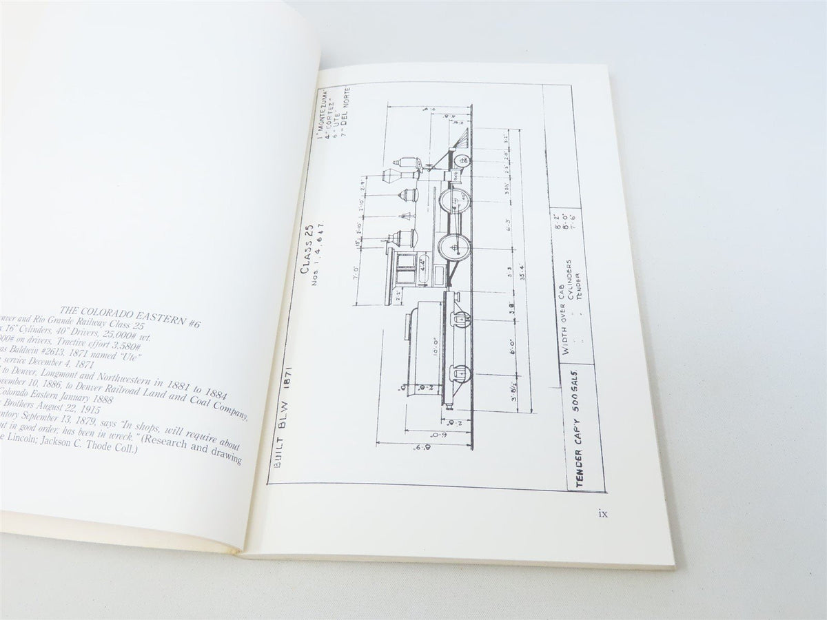 Narrow Gauge East from Denver by J Newell &amp; P R Griswold ©1982 SC Book