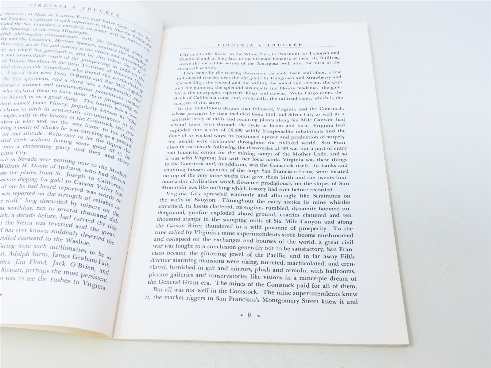 Virginia & Truckee by Lucius Beebe & Charles Clegg ©1980 SC Book