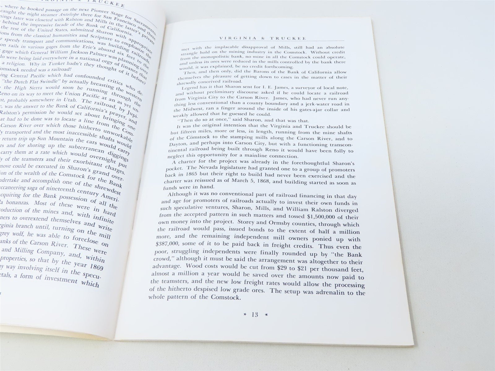 Virginia & Truckee by Lucius Beebe & Charles Clegg ©1980 SC Book