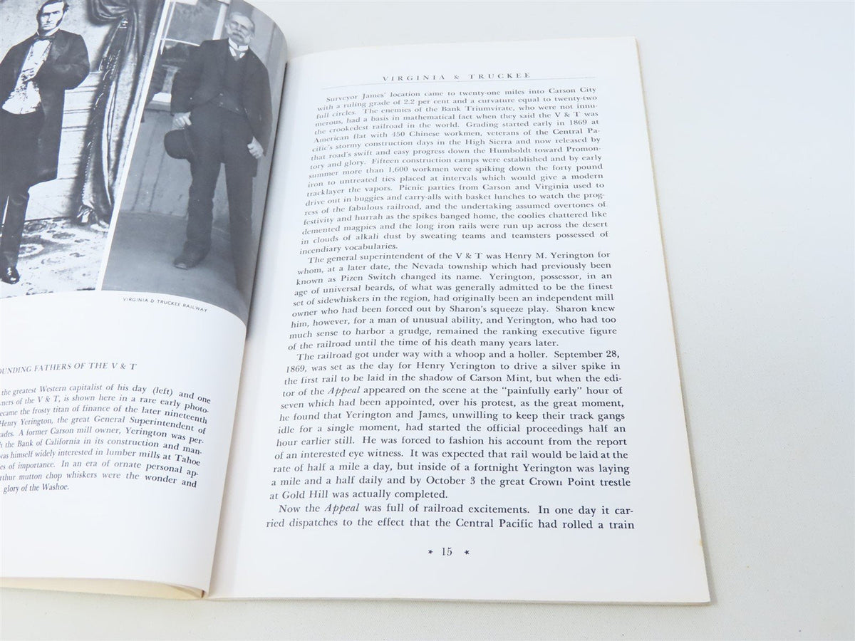 Virginia &amp; Truckee by Lucius Beebe &amp; Charles Clegg ©1980 SC Book