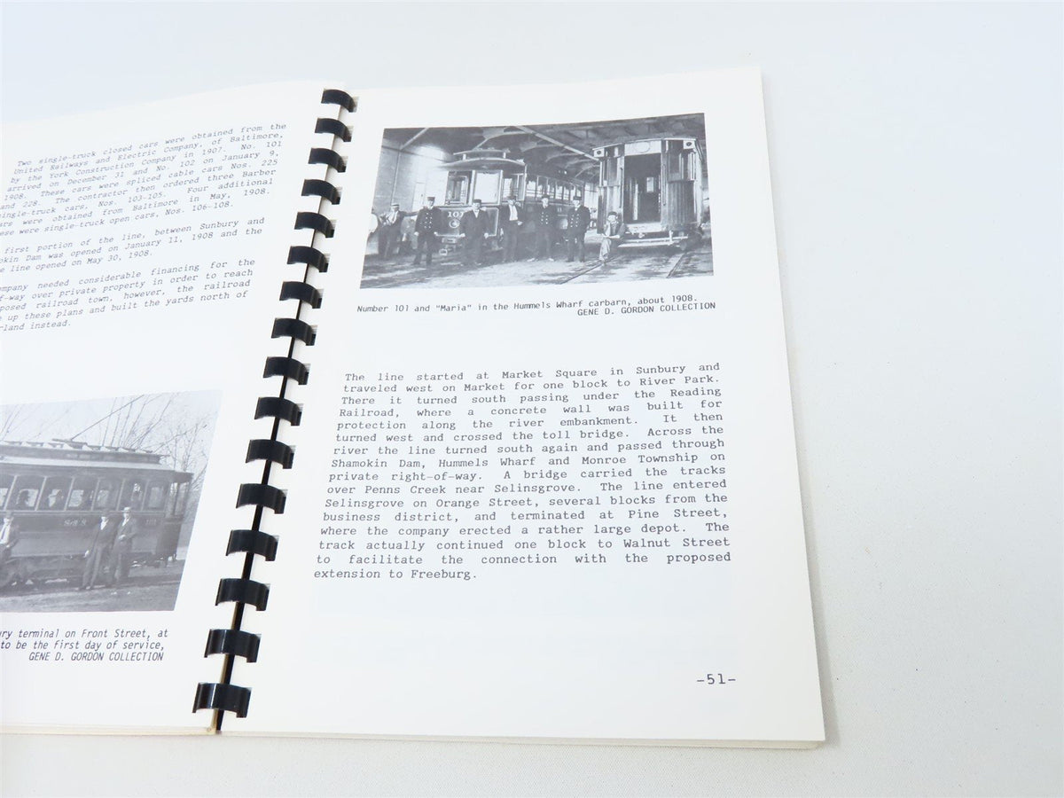 Northumberland County Trollys by Benson W Rohrbeck &amp; Gene D Gordon ©1986 SC Book