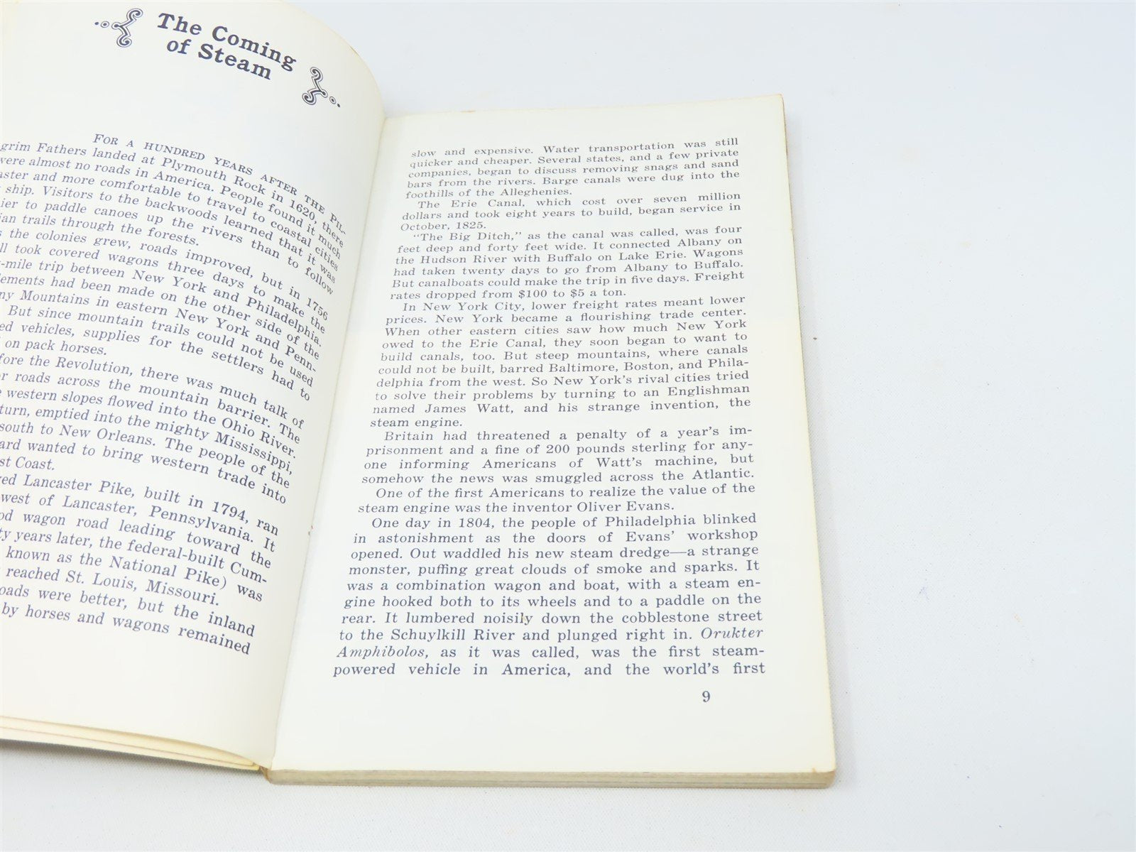 Railroads In The Days of Steam by Albert L McCready ©1960 SC Book