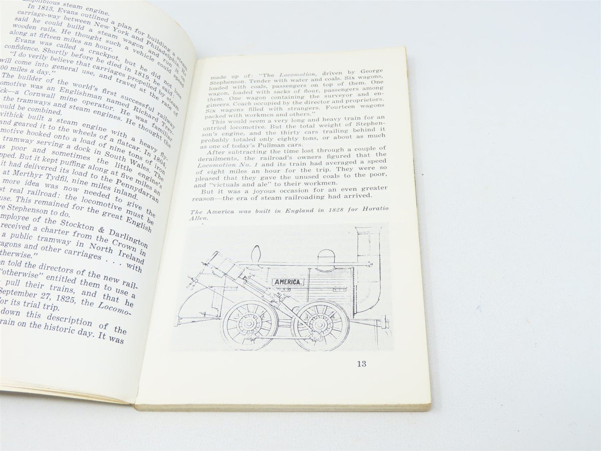 Railroads In The Days of Steam by Albert L McCready ©1960 SC Book