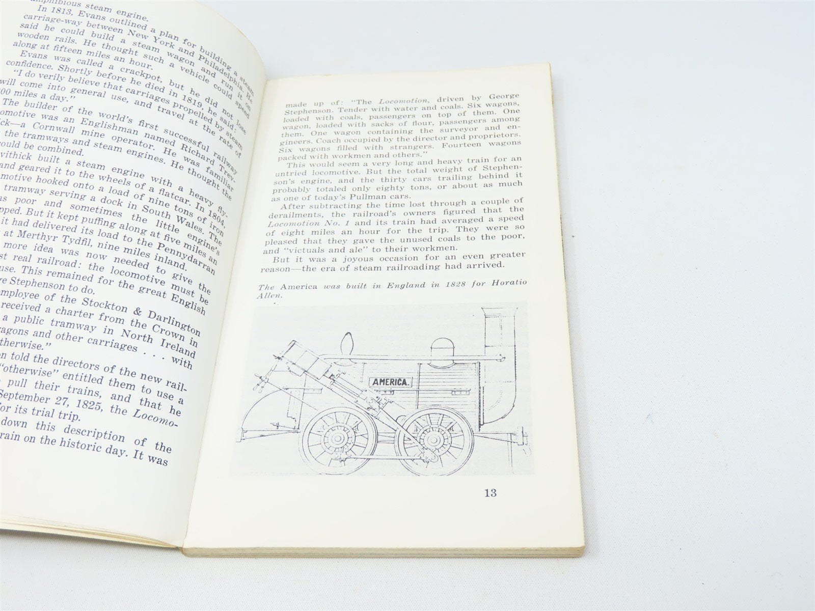 Railroads In The Days of Steam by Albert L McCready ©1960 SC Book