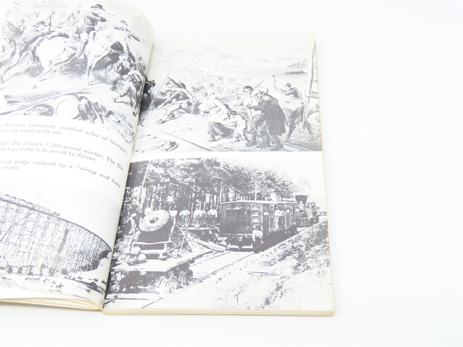 Railroads In The Days of Steam by Albert L McCready ©1960 SC Book