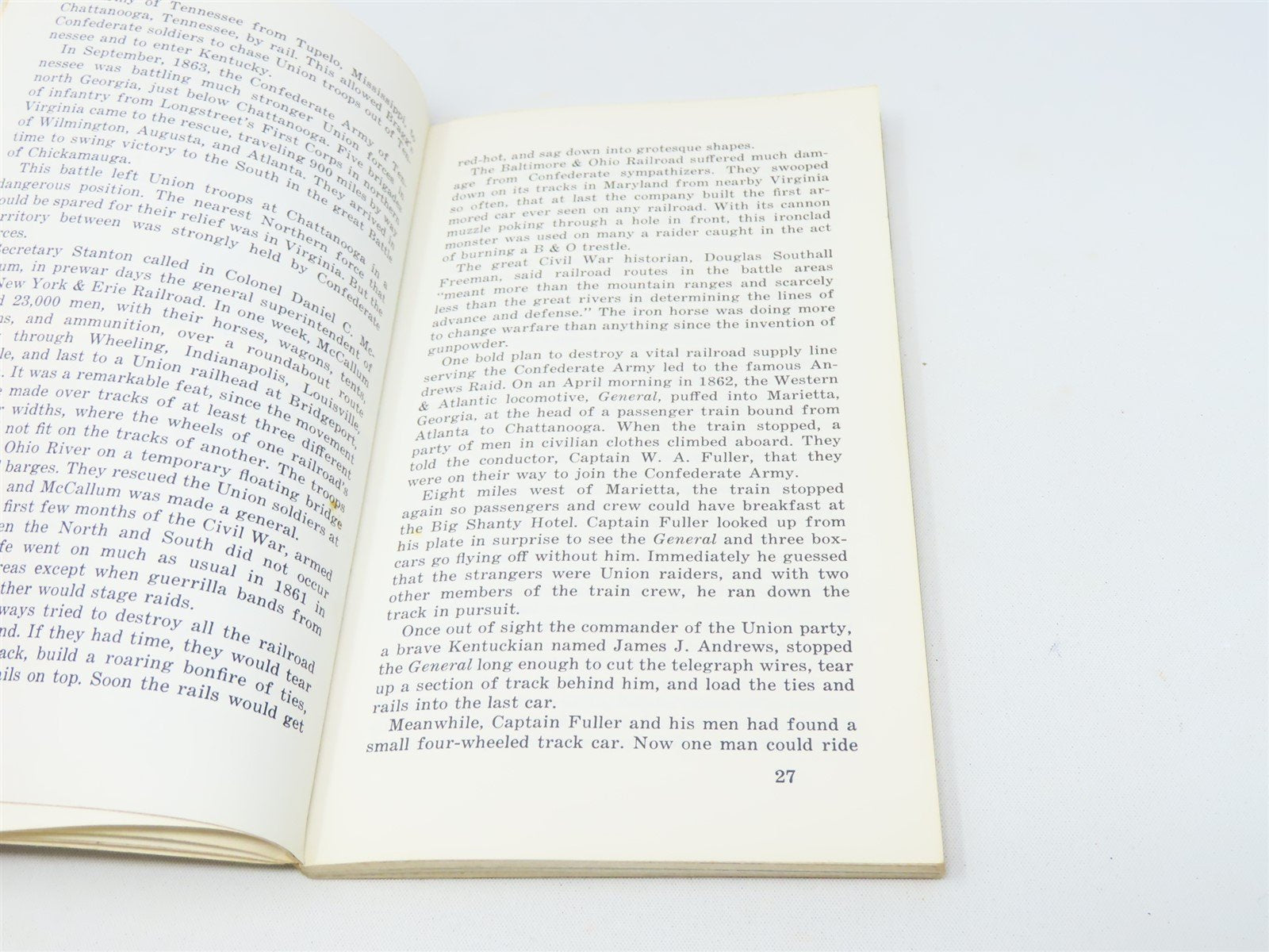 Railroads In The Days of Steam by Albert L McCready ©1960 SC Book