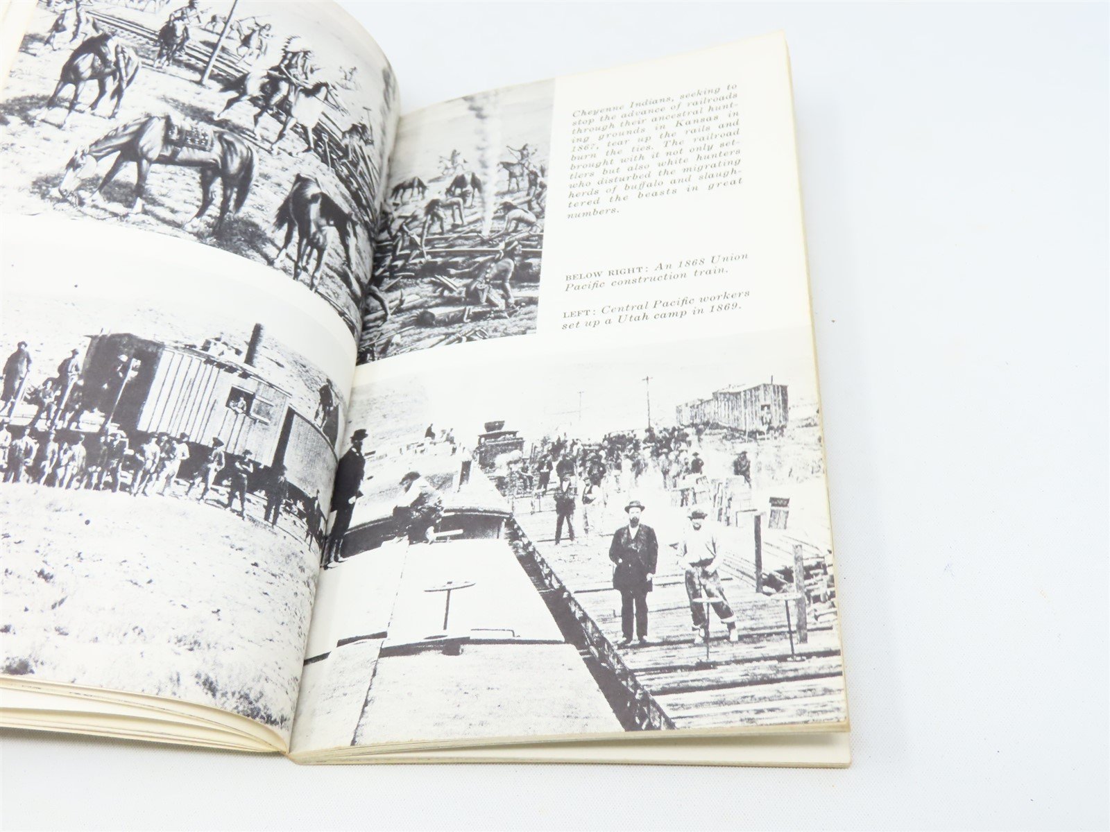 Railroads In The Days of Steam by Albert L McCready ©1960 SC Book