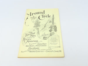 Around The Circle 1000 Miles Through The Rocky MTs by Edwin L Sabin ©1913 SC Bk