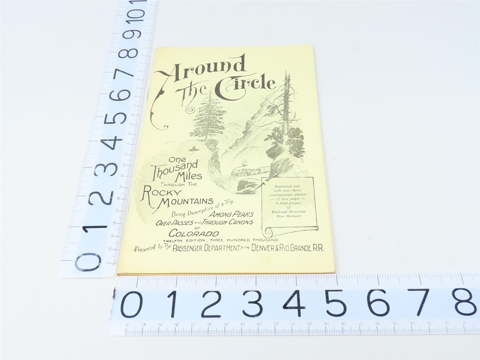 Around The Circle 1000 Miles Through The Rocky MTs by Edwin L Sabin ©1913 SC Bk