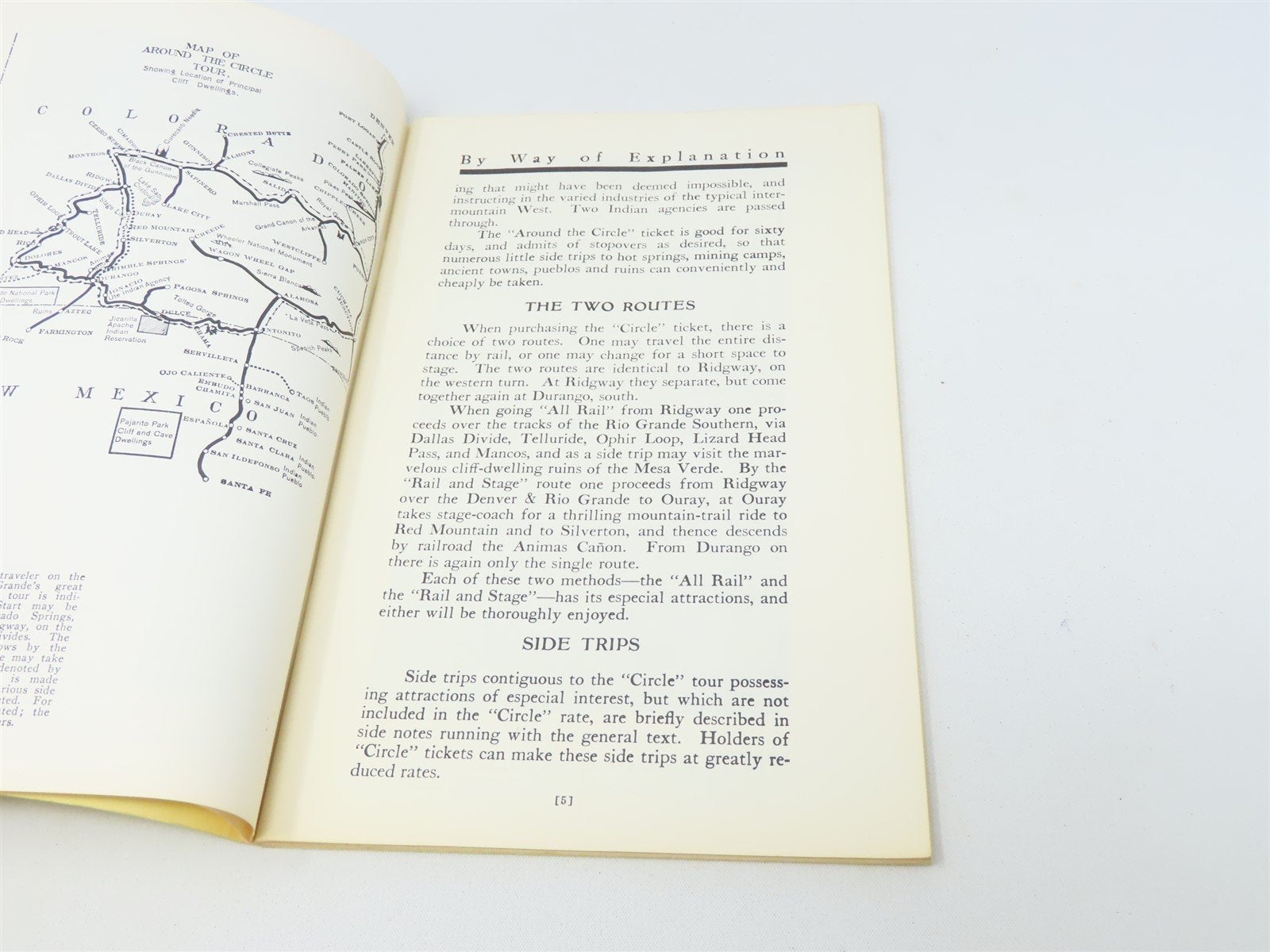 Around The Circle 1000 Miles Through The Rocky MTs by Edwin L Sabin ©1913 SC Bk