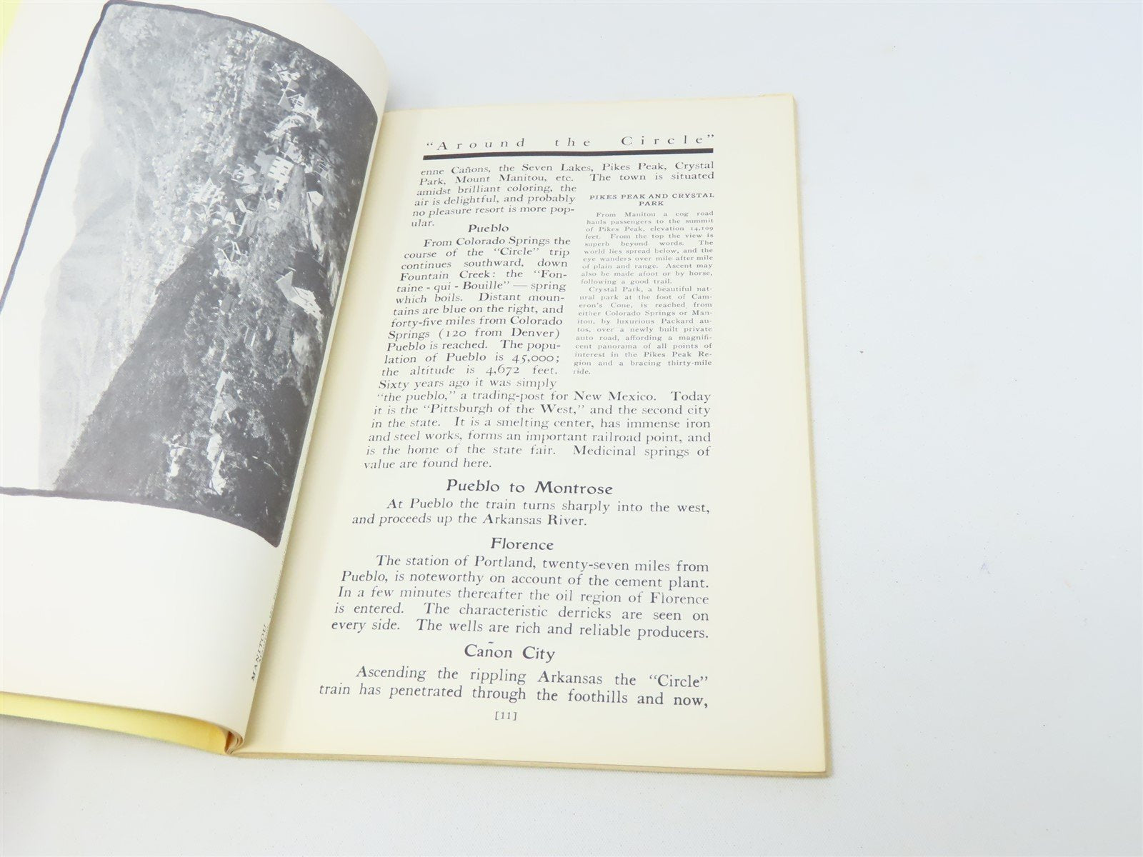 Around The Circle 1000 Miles Through The Rocky MTs by Edwin L Sabin ©1913 SC Bk