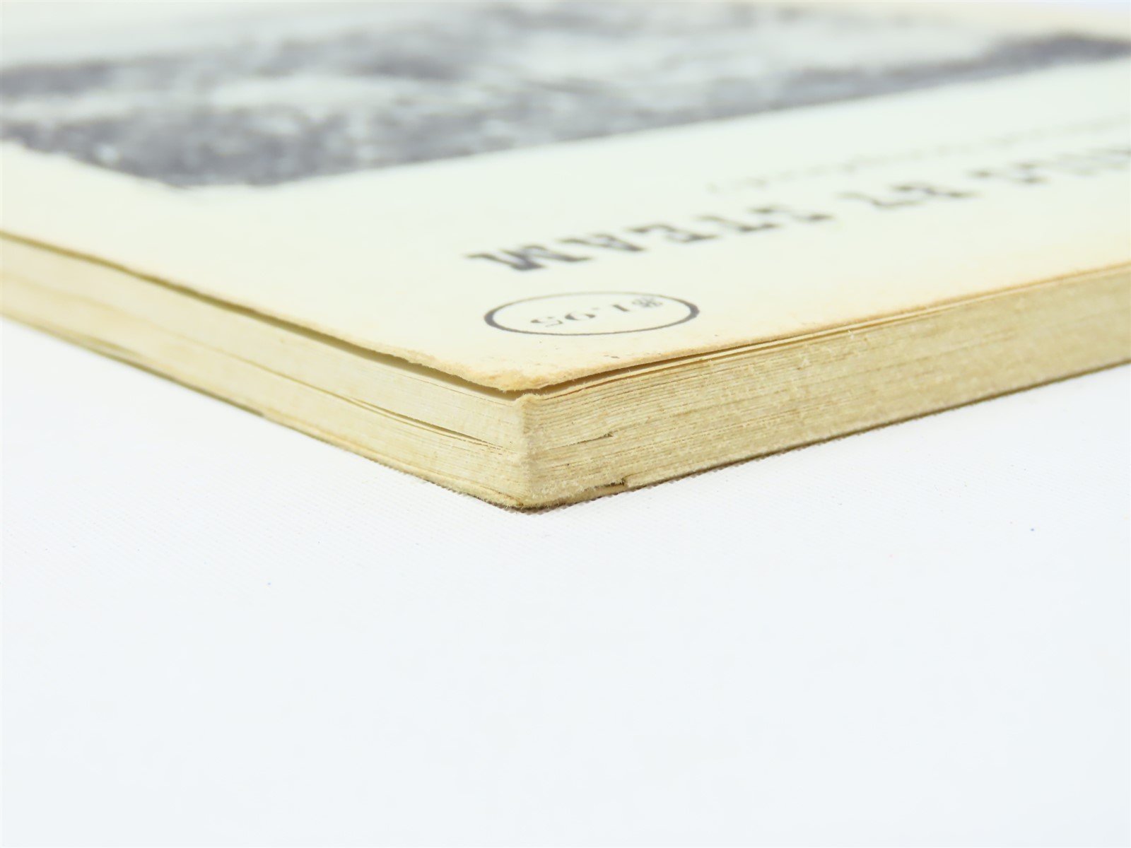 Over The Rails By Steam by Clinton F Thurlow ©1965 SC Book