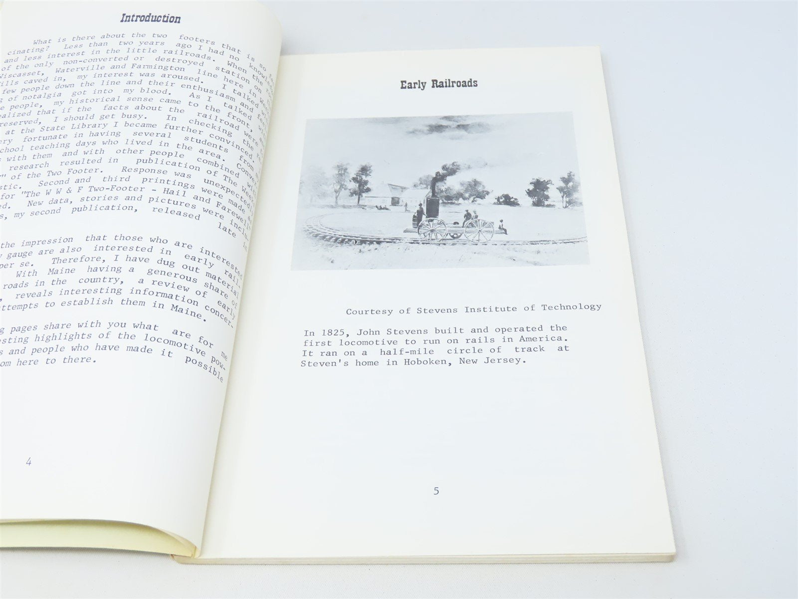 Over The Rails By Steam by Clinton F Thurlow ©1965 SC Book