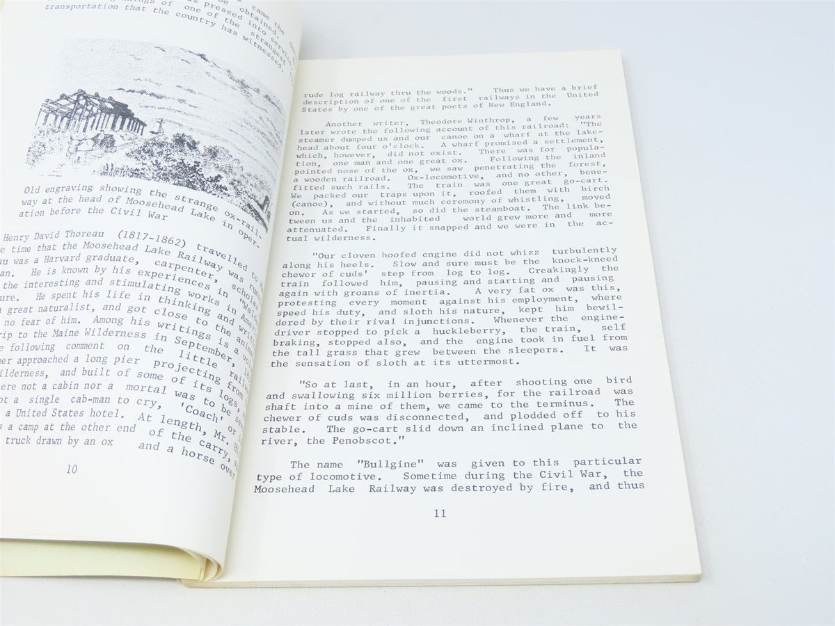 Over The Rails By Steam by Clinton F Thurlow ©1965 SC Book