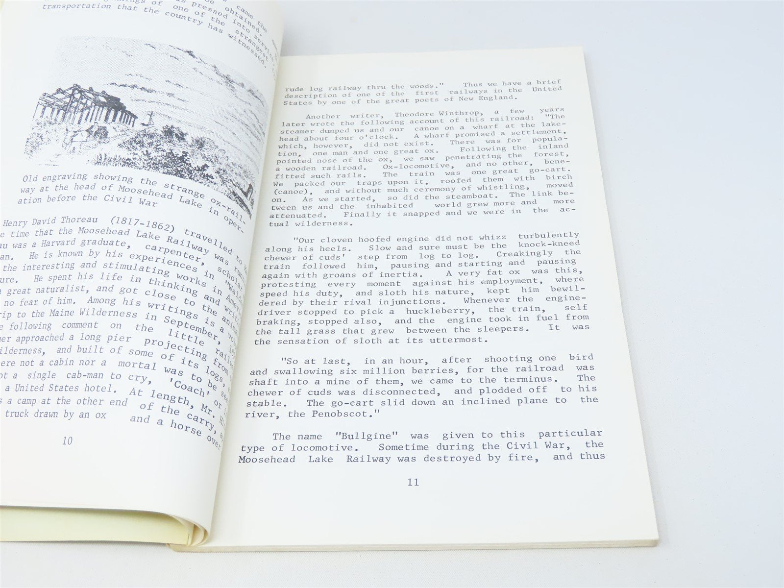 Over The Rails By Steam by Clinton F Thurlow ©1965 SC Book