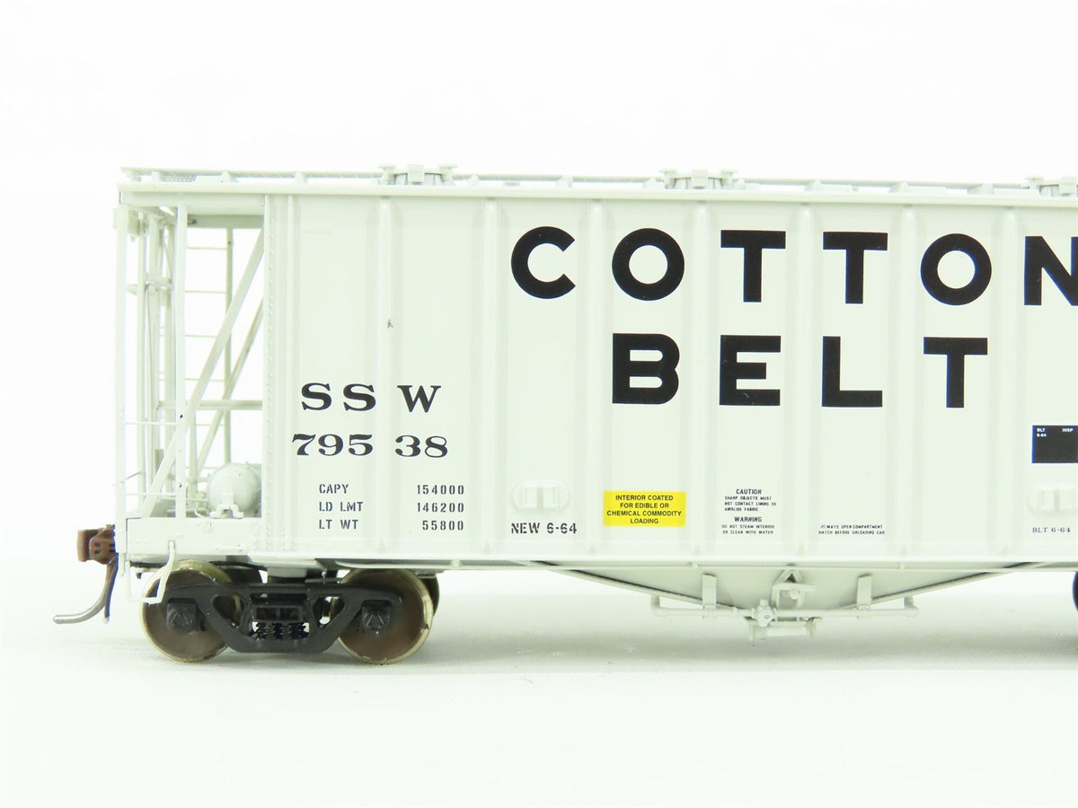 HO Scale Athearn Genesis ATHG87680 SSW Cotton Belt Airslide Hopper #79538